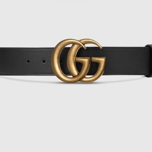 Gucci GG MARMONT 2015 WIDE BELT (size 95, US size 29)